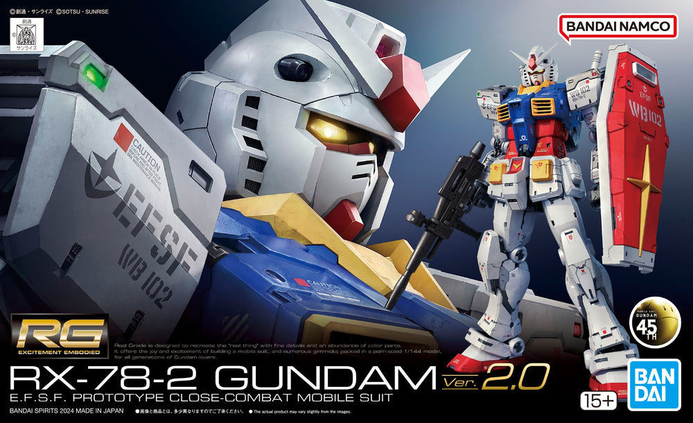 RG #40 RX-78-2 Gundam (Ver. 2.0)