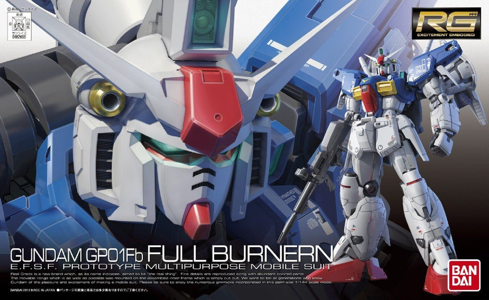 RG #13 GP01Fb Gundam "Zephyranthes" Full Burnern