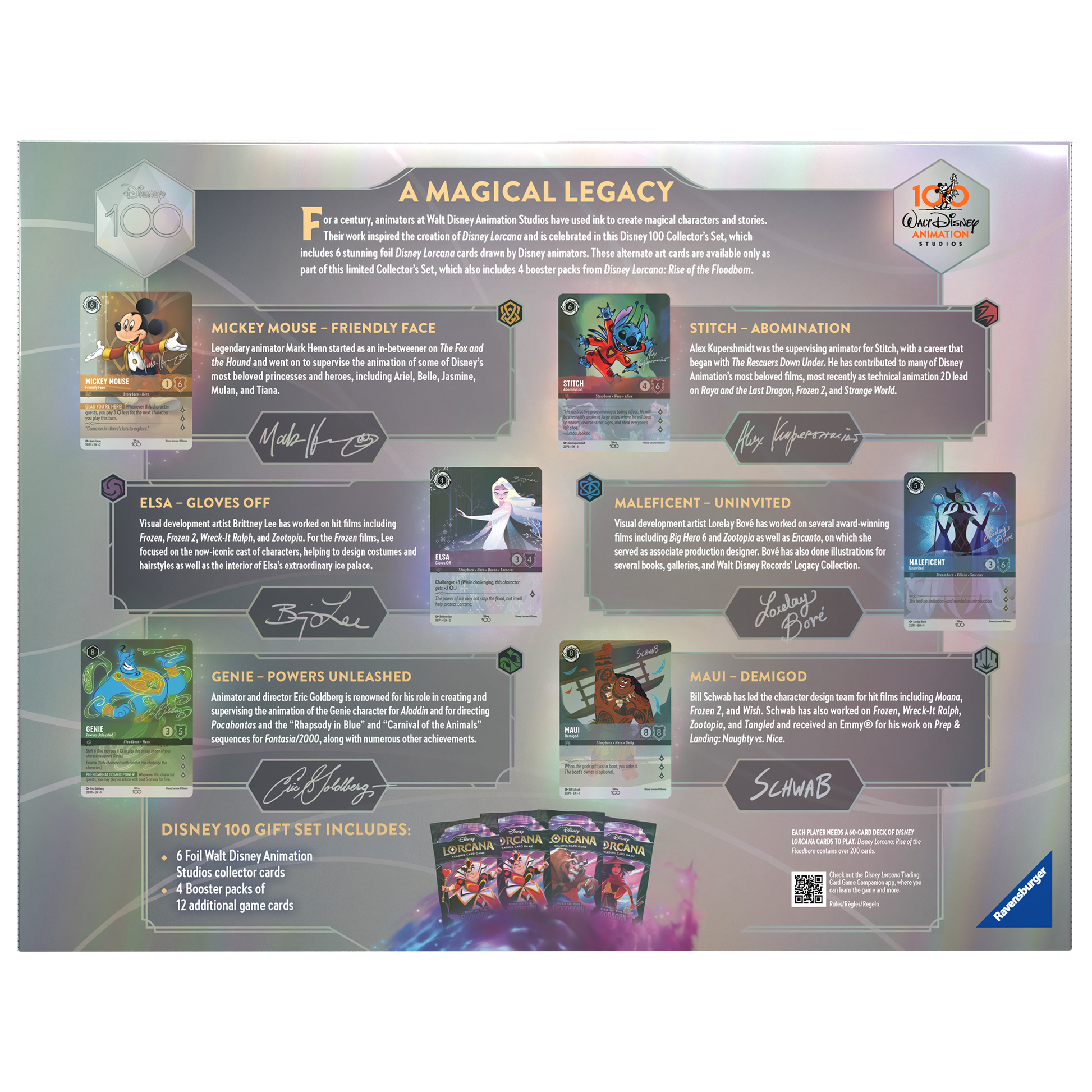 Disney Lorcana: Rise of the Floodborn D100 Collector Set