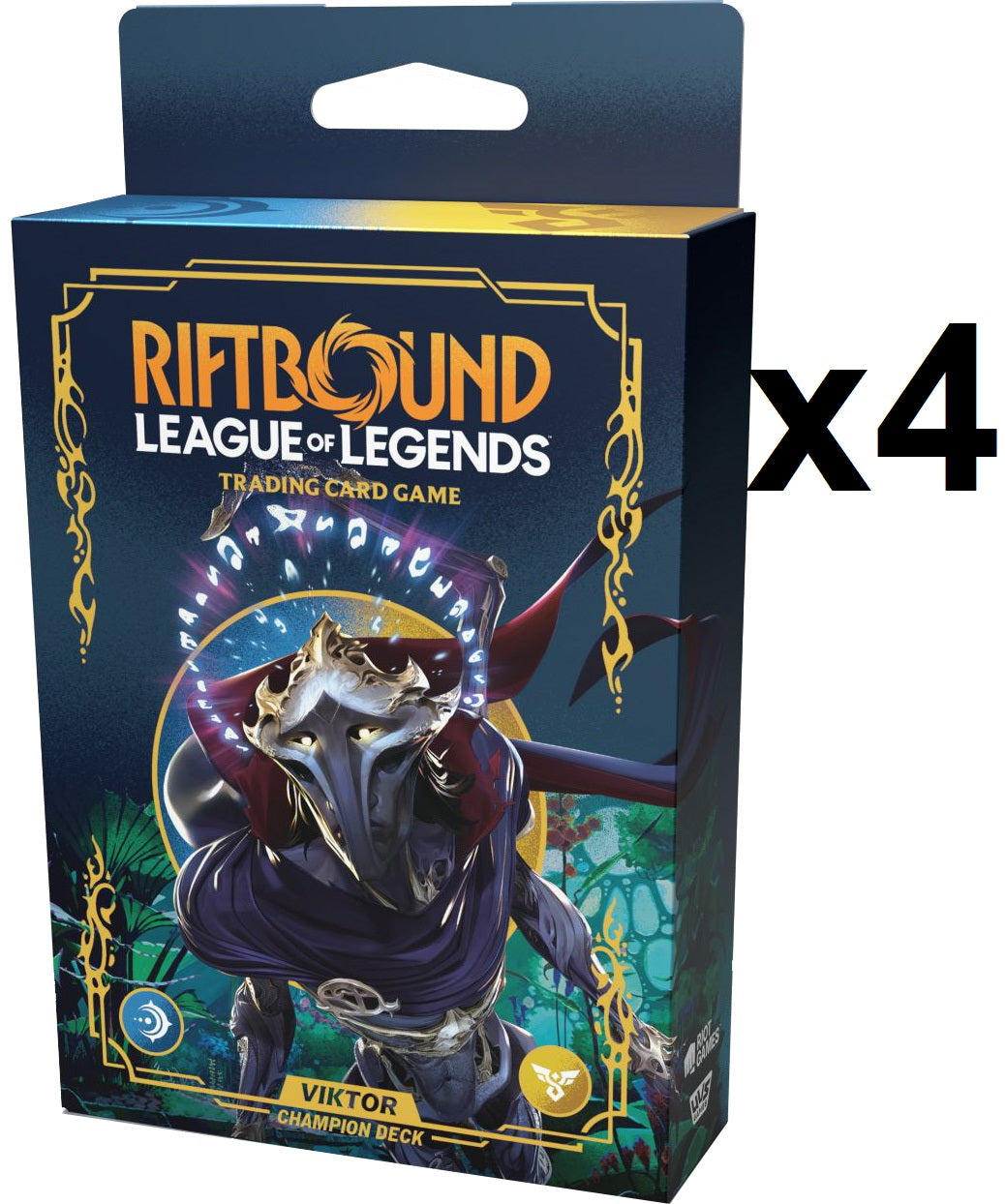 Riftbound - League of Legends TCG: Origins Champion Deck Sealed Display (4)  - Viktor