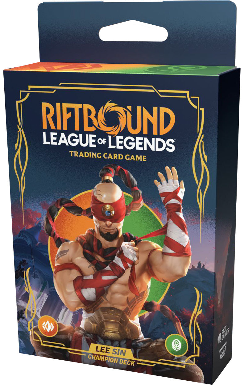 Riftbound - League of Legends TCG: Origins Champion Deck - Lee Sin