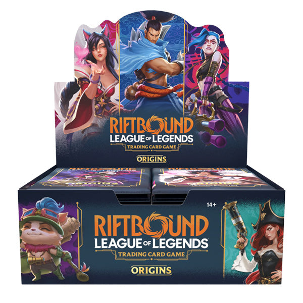 Riftbound TCG: Set 1- Origins- Booster Display (24 packs) (Presale)
