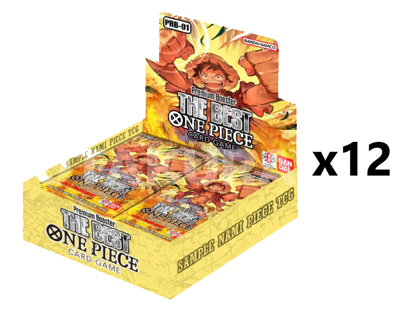One Piece: The Best (PRB-01) [x10] Premium Booster Sealed Case